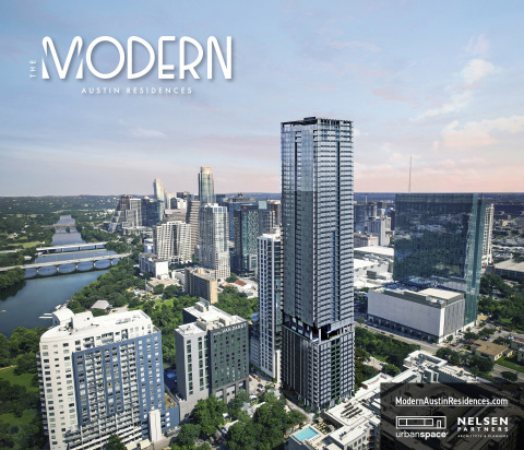 Introducing The Modern Austin Residences - developed by Urbanspace Real Estate + Interiors. Now accepting interested parties at - TheModernAustinResidences.com - Sales and construction to commence early 2022. (Graphic: Business Wire)