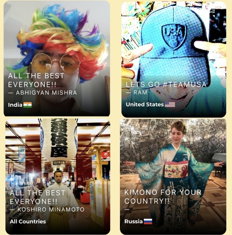 thumbnail Cheers from all over the world. (Graphic: Business Wire)