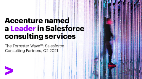 Accenture named a Leader in Salesforce consulting services (Graphic: Business Wire)