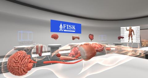 Fisk University, HTC VIVE, T-Mobile and VictoryXR Launch 5G-Powered VR Human Cadaver Lab (Graphic: Business Wire)