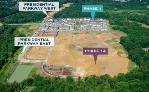 Westphalia Phase 1A Development and Roadway (Graphic: Business Wire)