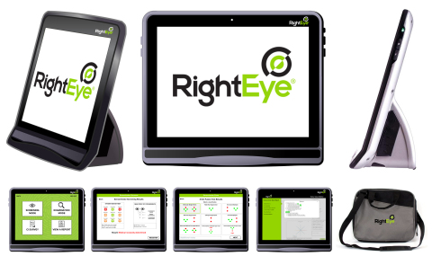 RightEye Sensorimotor, a complete hardware-and-software solution (Photo: Business Wire)