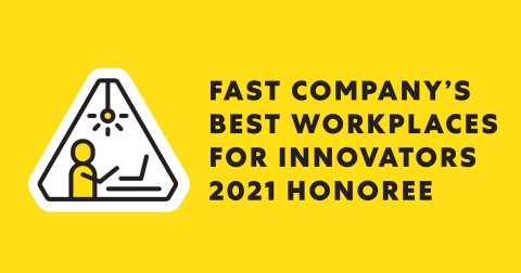 Asana was recognized by Fast Company for fostering a culture of inclusive innovation by crowdsourcing, planning and executing some of the most significant product enhancements from across the organization, all within the Asana platform. (Graphic: Business Wire)