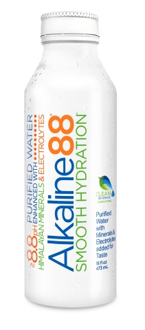 The Alkaline88® 16-ounce, eco-friendly aluminum bottle is now available in over 9,000 retail locations across the country. (Photo: Business Wire)