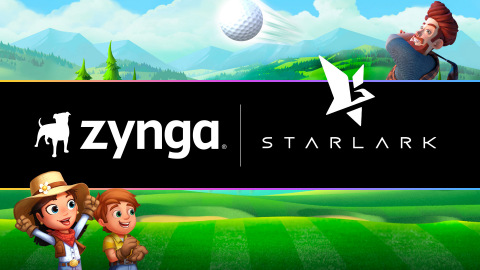 Zynga Enters Into Agreement to Acquire Mobile Game Developer StarLark, Team Behind the Hit Franchise, Golf Rival (Graphic: Business Wire)