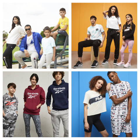JCPenney has activewear to help the whole family get off to a great start this school year, including the newest addition of Reebok® along with the Company’s exclusive brand, Xersion®, and national favorites Champion®, Puma®, and Fila®. (Photo: Business Wire)