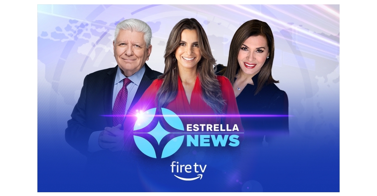 Estrella News Premiere en la aplicación Amazon News;  Amazon es la primera red de noticias en español que se lanza en dispositivos Fire TV