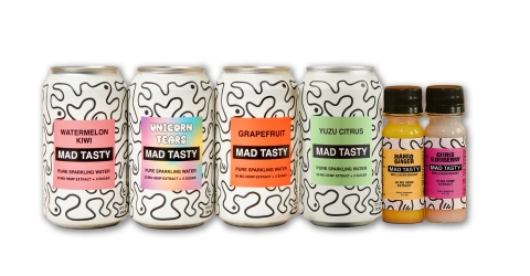 MAD TASTY SIGNS DEAL WITH SOUTHERN GLAZER’S WINE & SPIRITS TO BRING HEMP-INFUSED SPARKLING WATER TO MARKETS NATIONWIDE (Photo: Business Wire)
