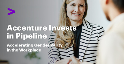 Accenture makes a strategic investment in Pipeline to accelerate gender parity in the workplace.