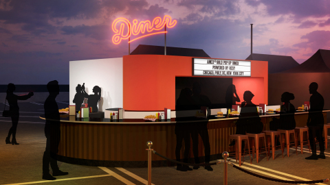 The Diner's Counter will be open to the public and feature menu items for take-away, including a custom soft serve flavor in each city. (Photo: Business Wire)