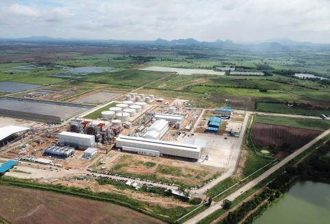 The new NatureWorks manufacturing complex will be built at the Nakhon Sawan Biocomplex in Nakhon Sawan Province, Thailand. (Photo: Business Wire)