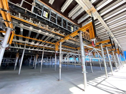 original Parking Garage Shoring System (Photo: Business Wire)