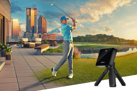 Introducing the Approach R10 portable golf launch monitor from Garmin (Graphic: Business Wire)
