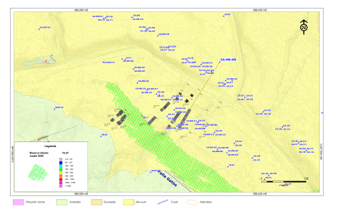 Figure 4: NW Zone Drill Hole Map (Graphic: Business Wire)