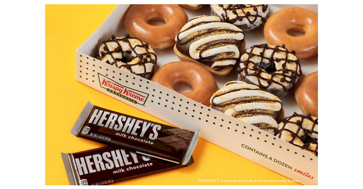 Give Me S'more: KRISPY KREME® Introduces New Hershey's S'mores Doughnuts |  Business Wire