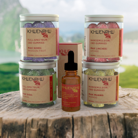 KhuenPhu (pronounced Kun-Pooh), an AAPI-owned and woman-led CBD brand, launched today with a catalog of potent, non-intoxicating cannabis-infused products that aim to bring physical and emotional balance and relief to the Asian community. (Photo: Business Wire)