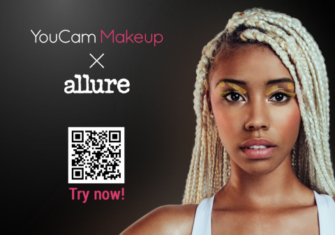 Perfect Corp. partners with Allure to bring 2021 Fall makeup trends to its AR experiential September issue (Photo: Business Wire)