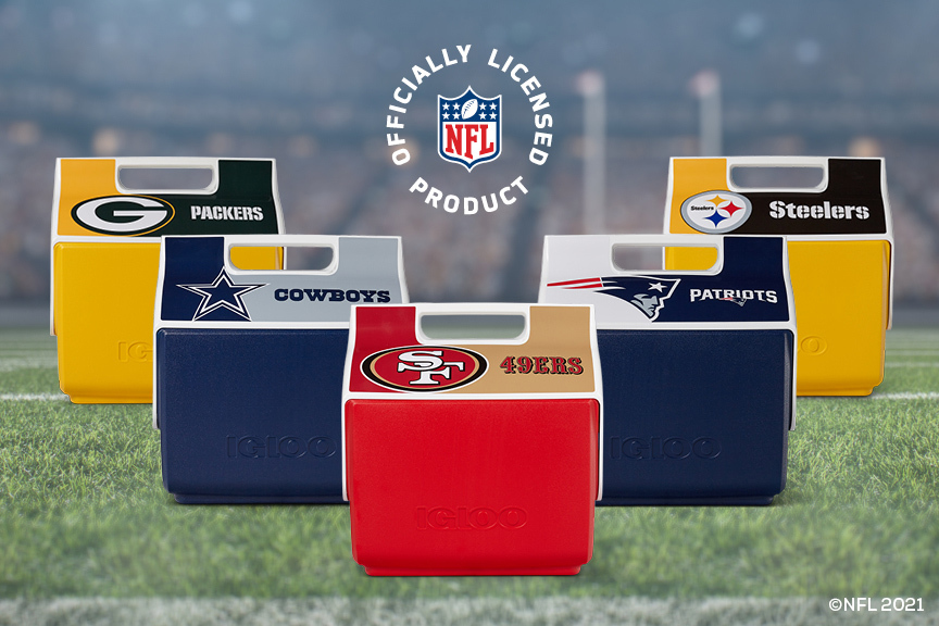 The whole NFL cooler lineup