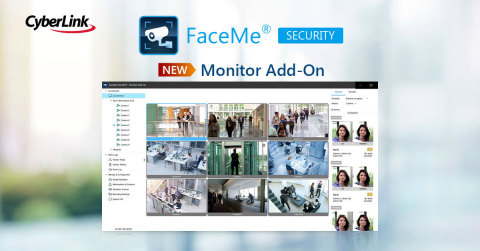 CyberLink Release an Update to FaceMe® Security by Adding Live Video Monitoring and Video Recording Functionalities (Photo: Business Wire)