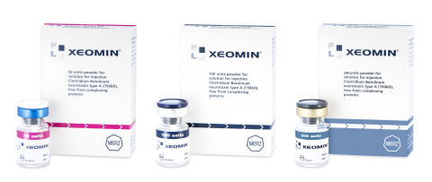 Merz’s vials of Xeomin® (incobotulinumtoxinA) (Photo: Business Wire)