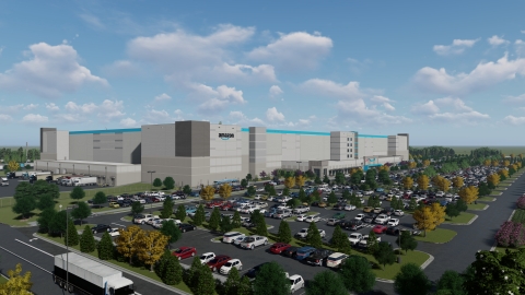 Amazon's new 630,000 square-foot fulfillment center, which is anticipated to launch in Tallahassee, Florida in late 2022, will create more than 1,000 new, full-time jobs with benefits and opportunities to engage with advanced robotics. Employees at the fulfillment center will pick, pack and ship small items, such as books, electronics and toys, to customers. (Photo: Business Wire)