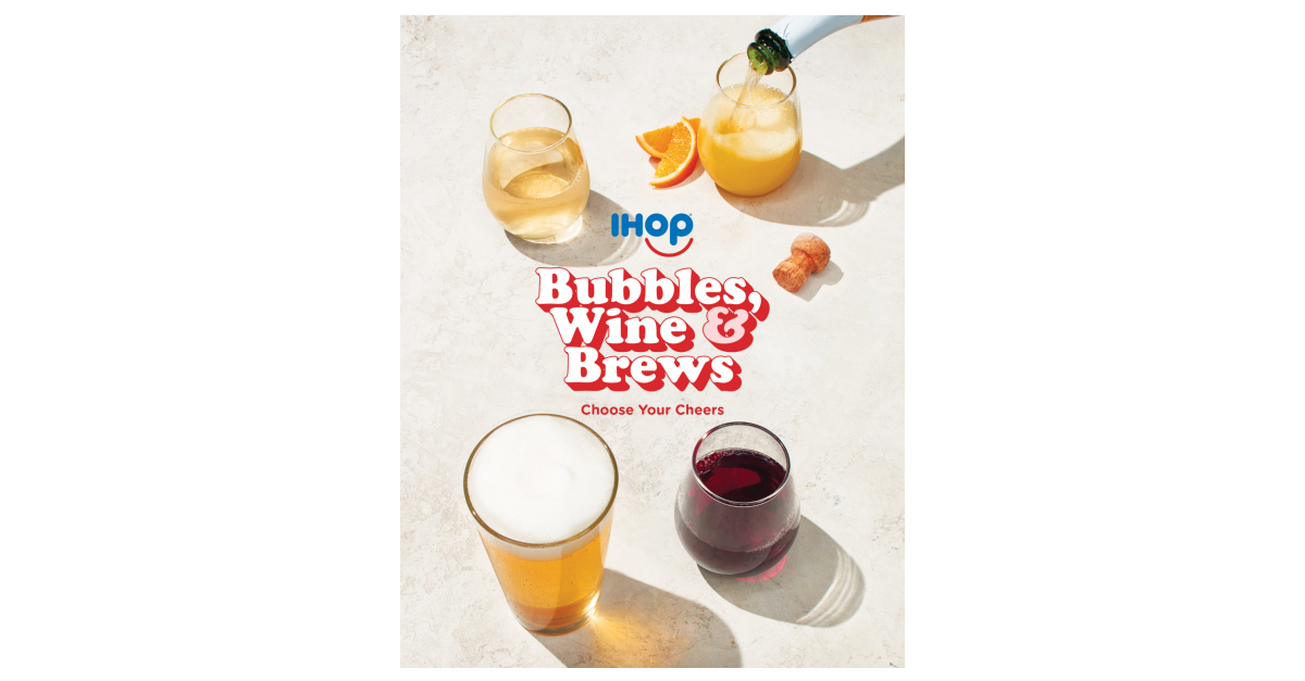 IHOP tests beer, wine, champagne with alcohol menu in some restaurants