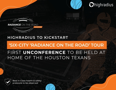 HighRadius to Kickstart Radiance on the Road (Graphic: Business Wire)
