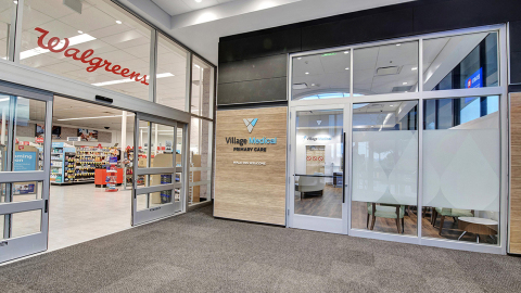 Village Medical at Walgreens entryway. (Photo: Business Wire)