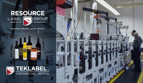 Resource Label Group welcomes Teklabel to the Resource Label family. (Photo: Business Wire)
