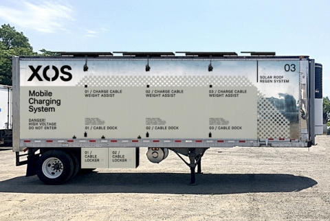 Xos Hub, Mobile Charging Station (Photo: Business Wire)