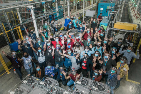 original A group of Appliance Park manufacturing employees pose for a photo to celebrate the latest recognition for GE Appliances. (Photo: GE Appliances, a Haier company)