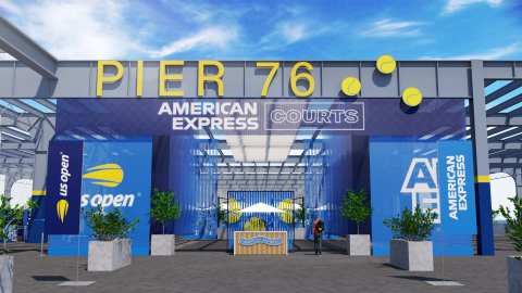 American Express Courts Rendering (Photo: Business Wire)
