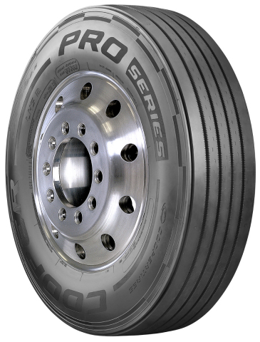 Cooper Tire has launched its innovative, new PRO Series™ Long Haul Steer 2 tire to help drive down tire costs for fleets. The tire replaces its predecessor, the Cooper PRO Series Long Haul Steer tire, and is available now in size 295/75R22.5 (load range G and H), with additional sizes becoming available in October. (Photo: Business Wire)