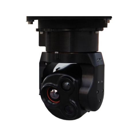 The CM62 Micro Gimbal is a multi-sensor imaging system that combines high definition electro-optical imagery and a custom long-wave infrared core in a 260g, compact system. The CM62 offers high-performance ISR, in a small, lightweight and low-power system to enhance future small UAS operations. (Photo: Business Wire)