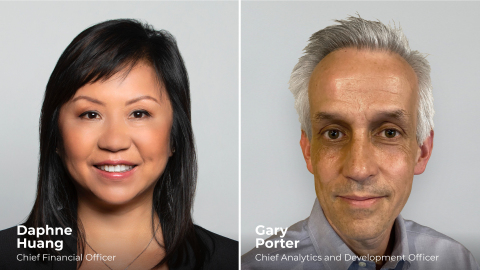 original Daphne Huang and Gary Porter join GoFor's executive leadership team. (Photo: Business Wire)