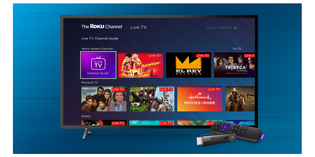 New linear channels now streaming for free on The Roku Channel