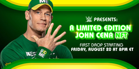 WWE Drops John Cena NFTs Leading into SummerSlam (Photo: Business Wire)