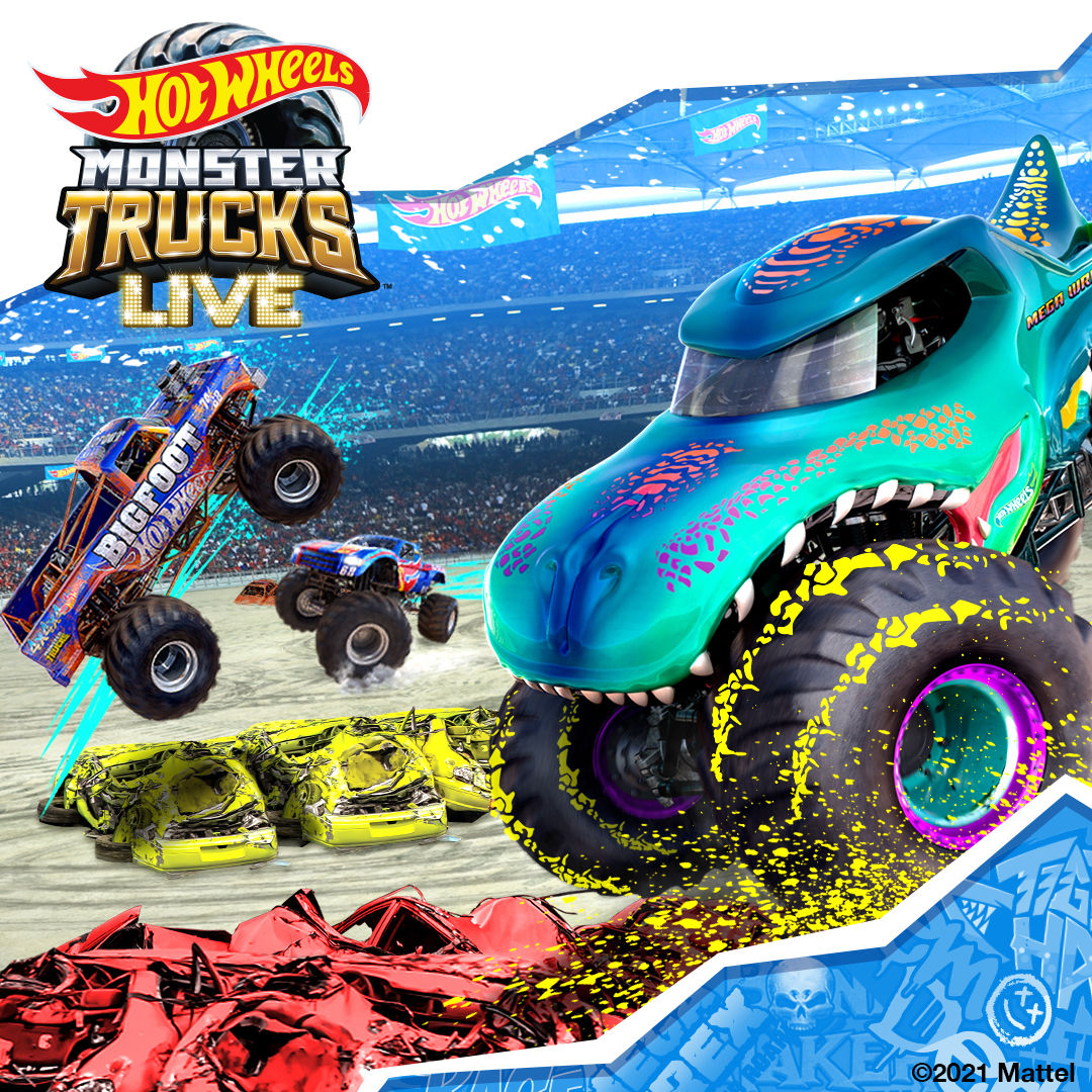 Hot Wheels Monster Trucks Live Returns with All New Trucks and Drivers for 2021 Events Business Wire