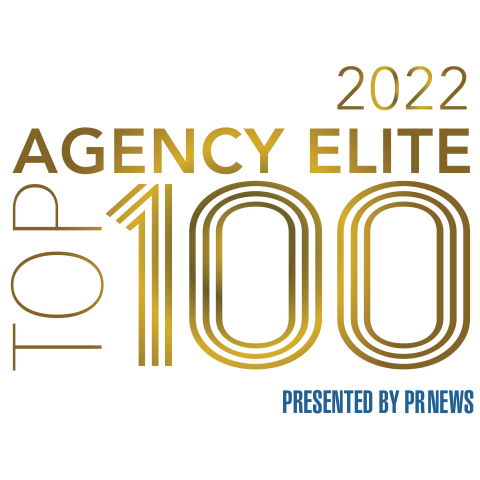 PRNEWS 2022 Agency Elite Top 100. Photo credit: PRNEWS