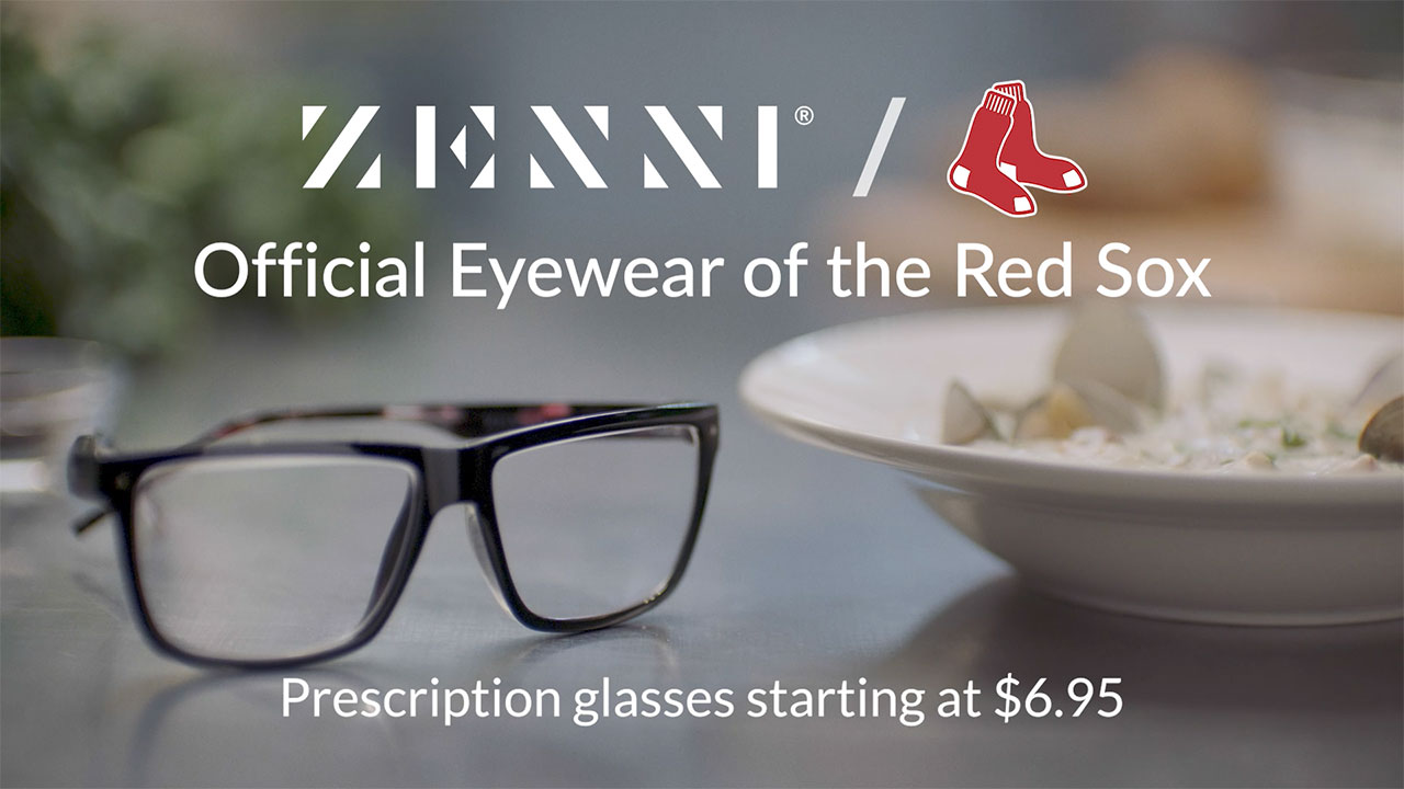 David Ortiz starring in Zenni's "PapiVision" ad campaign launching exclusively on New England Sports Network