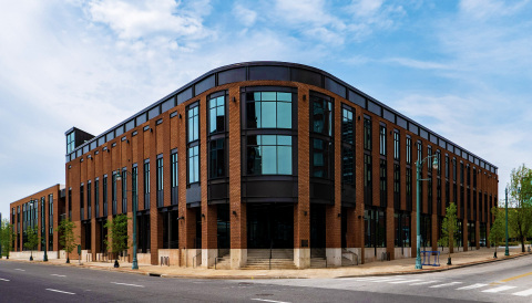This 193,000-square-foot class A creative office building in downtown Memphis, TN is 100% leased to a global logistics leader. (Photo: Business Wire)