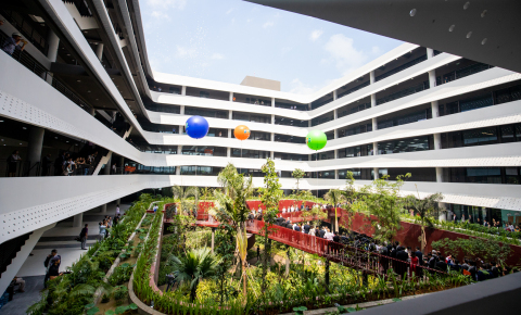 thumbnail The image features F-Town 3 - FPT's Campus in Ho Chi Minh City, Vietnam. FPT currently has global presence in 26 countries across Asia Pacific, Australasia, U.S. and Europe. With the delivery centers in Slovakia and Czech Republic, FPT is able to offer our European-based customers the unique delivery model - Bestshore Model, which combines resources from offshore (Vietnam, Philippines and India), nearshore (Slovakia, Czech Republic) and onsite (Germany, UK, Belgium, Netherlands) for optimal cost structure and more efficient communication as well as project management.