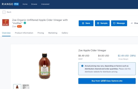 RangeMe Product Page (Graphic: Business Wire)