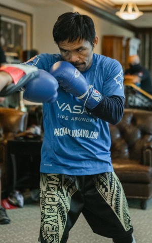 thumbnail 8 time WBA Champion Manny Pacquiao - Photo Credit: Vasayo