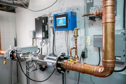 Clear’s Hydro-Optic system at Vogue Hotel Montreal (Photo: Business Wire)