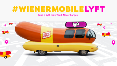 Oscar Mayer teams up with Lyft (Photo: Business Wire)