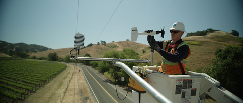 PG&E installs weather stations across Northern and Central California (Photo: Business Wire)