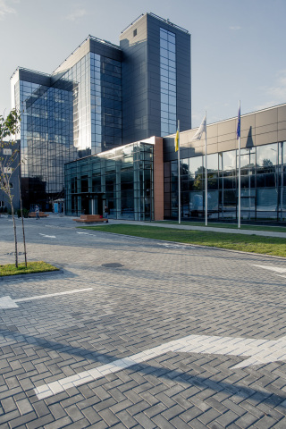 SoftServe's current European headquarters in Lviv, Ukraine. (Photo: Business Wire)