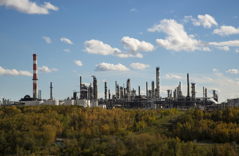 ExxonMobil affiliate Imperial Oil Ltd. is moving forward with plans to construct a world-class renewable diesel complex at the Strathcona refinery near Edmonton, Alberta. The project is expected to help reduce emissions by 3 million metric tons per year from Canada's transportation sector. (Photo: Business Wire)