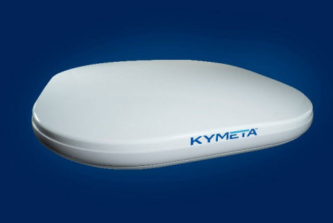 Certified with the Kymeta™ u8, Comtech's UHP-200 is an extremely fast Very Small Aperture Terminal (VSAT) router in a compact package with aggregate throughput up to 450 Mbps and powerful UHP-RTOS. (Photo: Business Wire)
